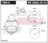 CASALS B1144 Boot, air suspension